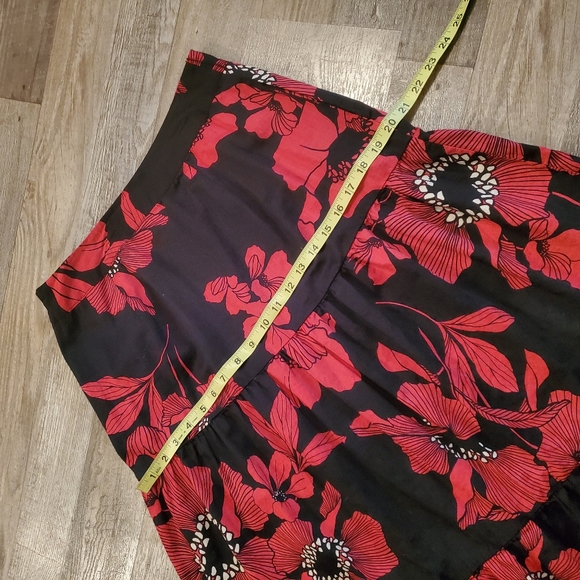 Who What Wear Floral Peasant Skirt - Picture 4 of 5